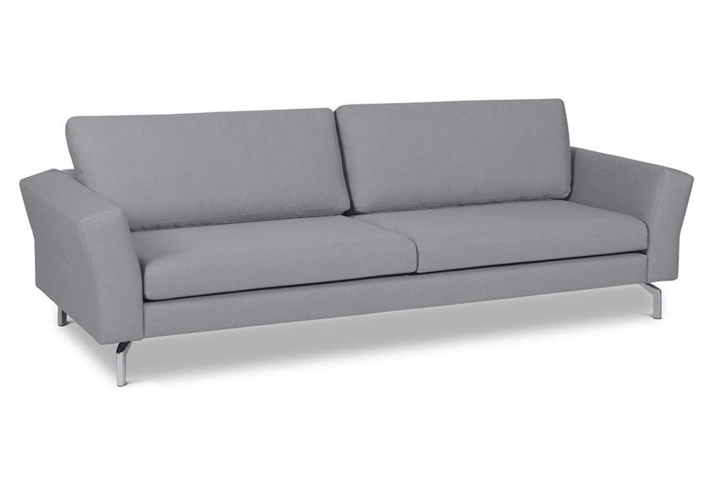 Sofa 3-Sitzer silber