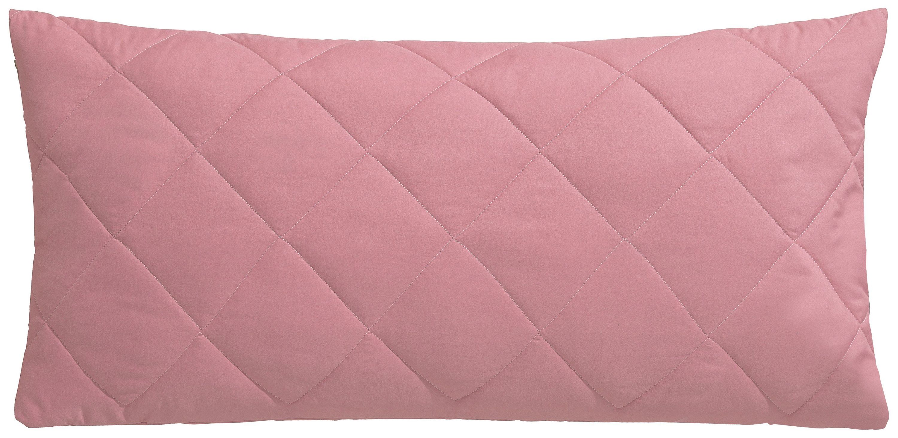 Kunstfaserkopfkissen Microlux 40x80 cm, rosa, Komfort