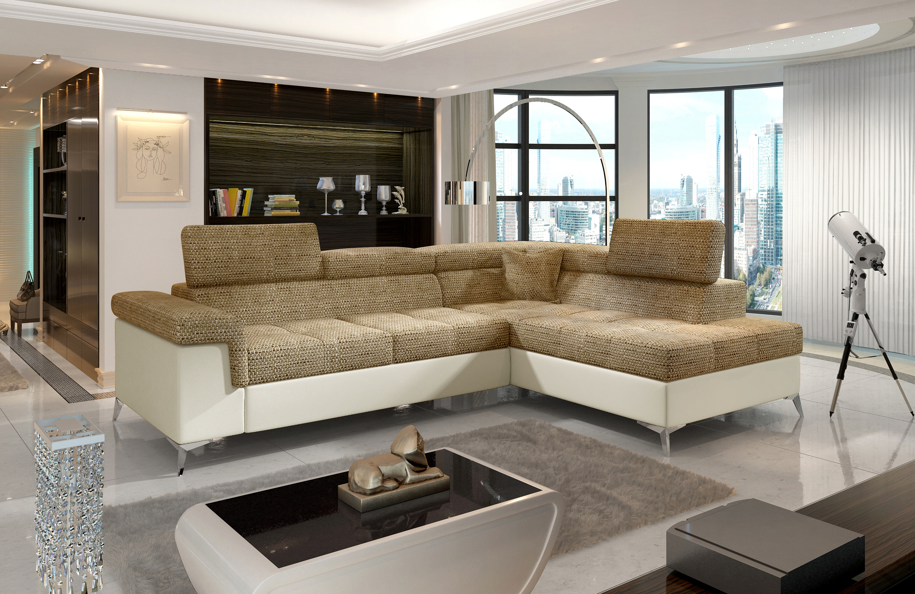 Beige/Elfenbein