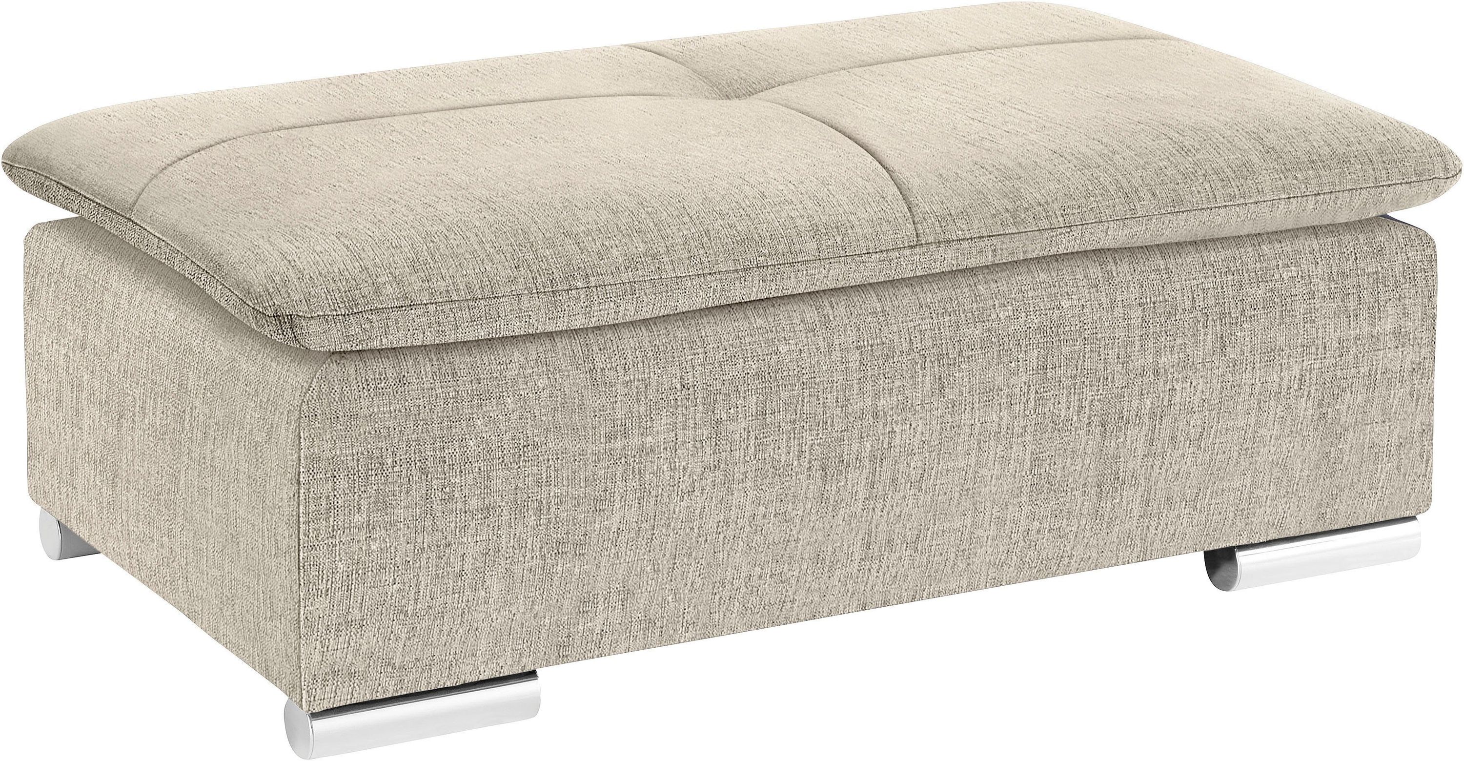 Bild 1 Hocker Struktur beige