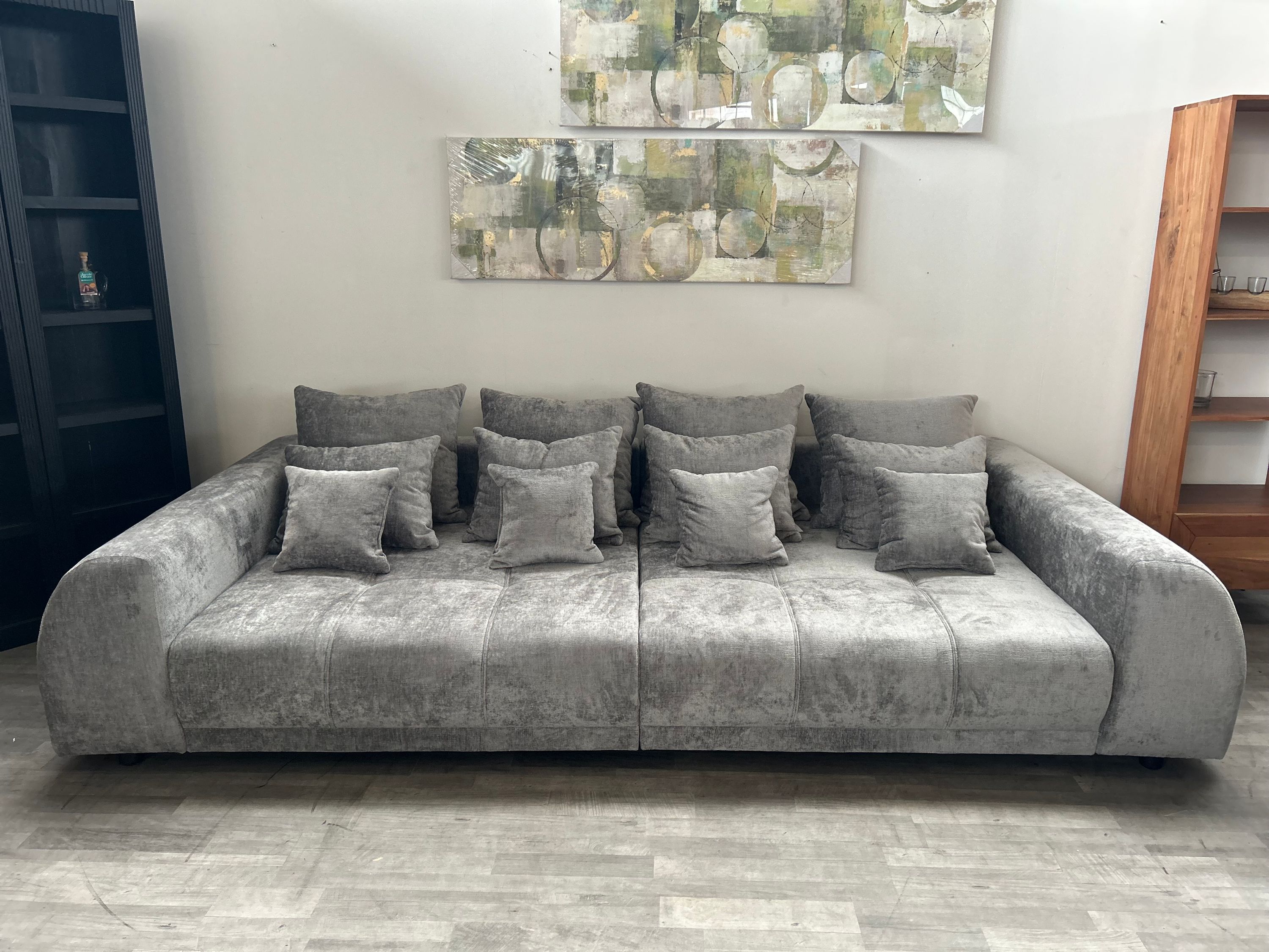 big-sofa samt grau