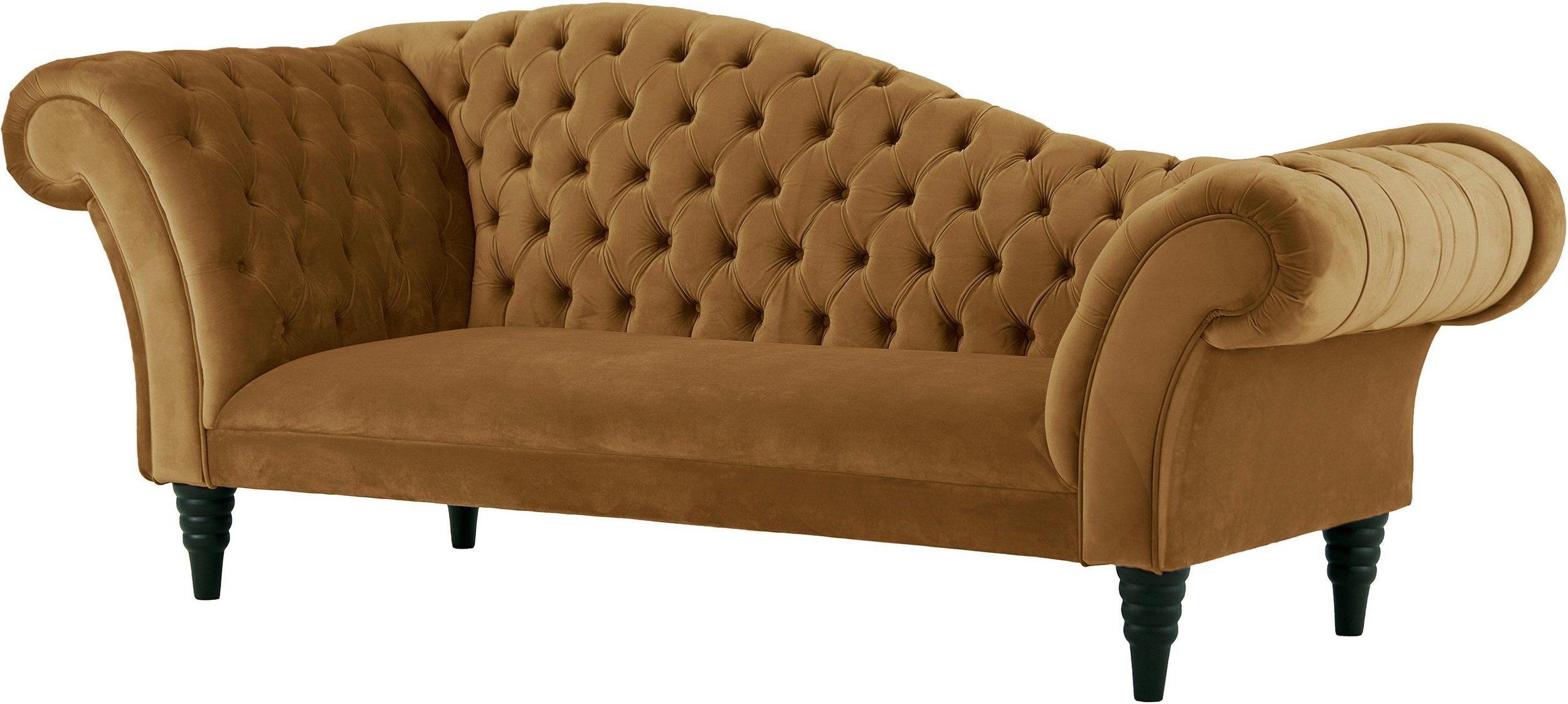 3-Sitzer Chesterfield Sofa Recamiere 