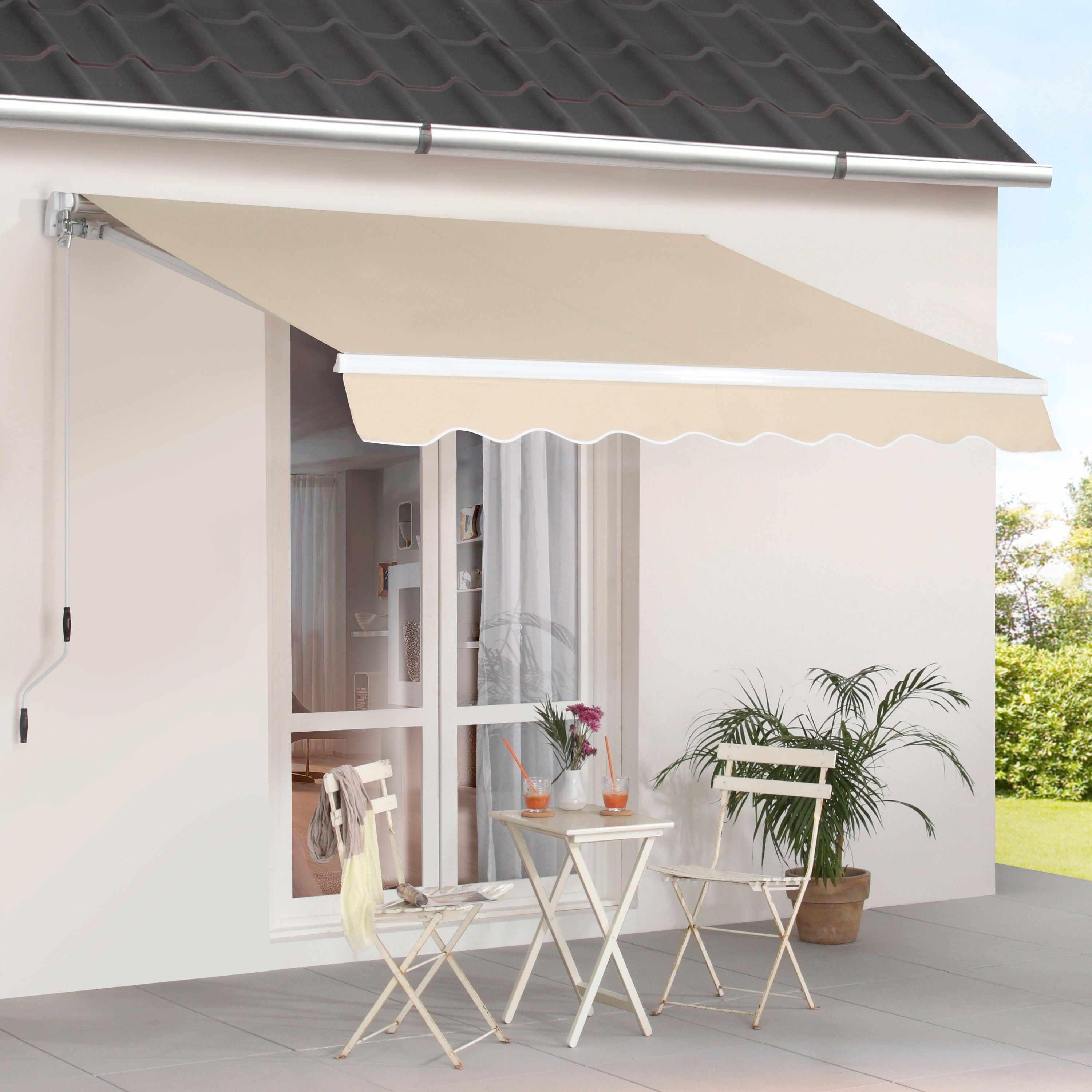 KONIFERA Gelenkarmmarkise 295x200 cm, beige