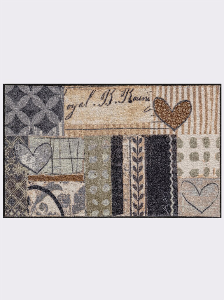 Fußmatte 40x60 cm ecru-grau Fußmatte 40x60 cm ecru-grau