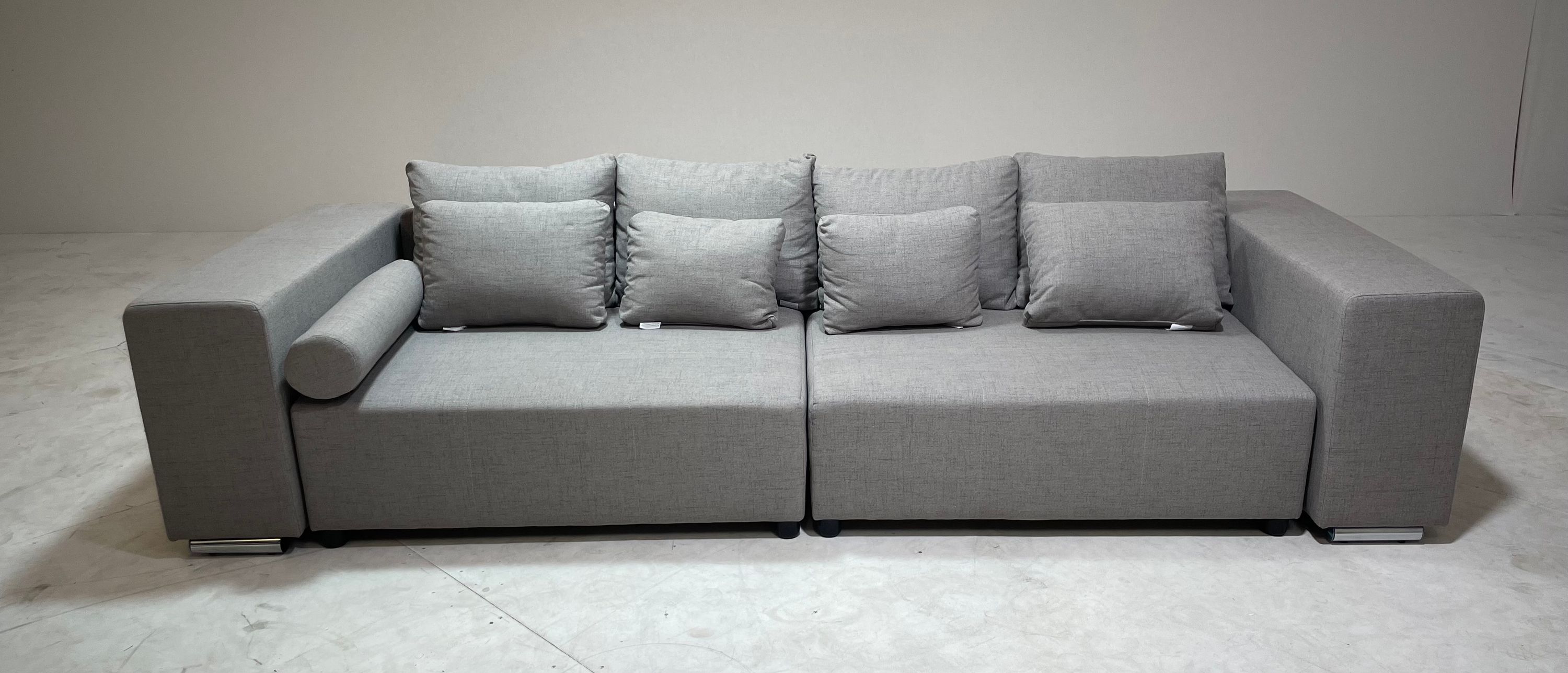Big Sofa Aliyva grau