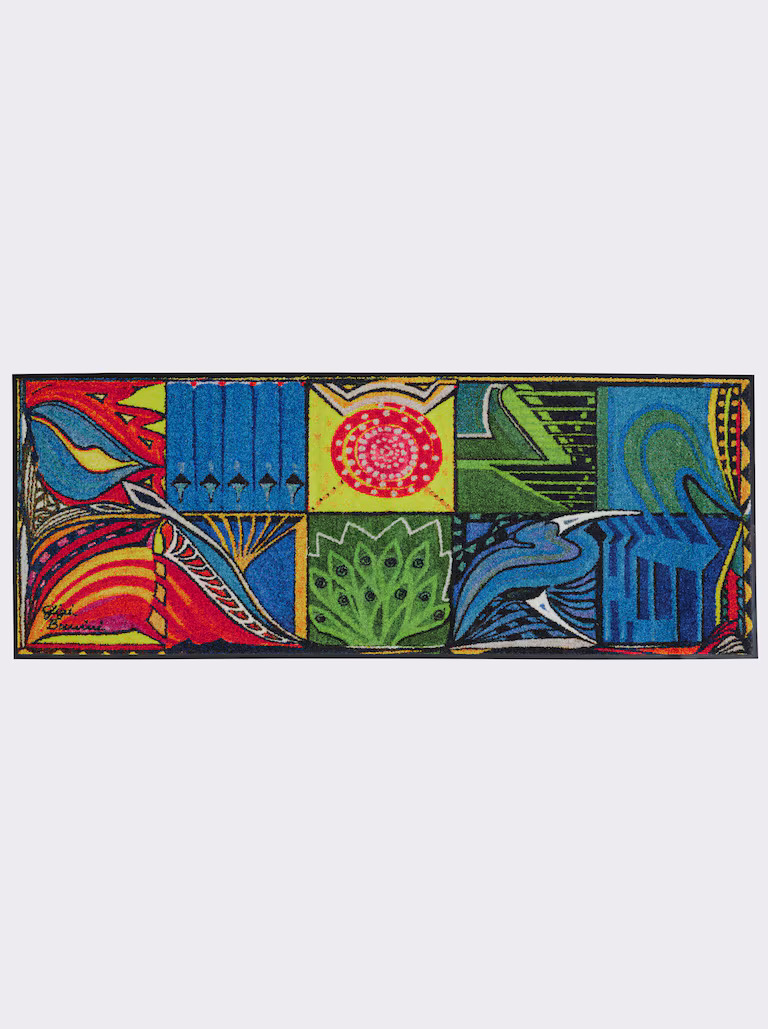 Fußmatte 75x190 cm bunt Fußmatte 75x190 cm bunt