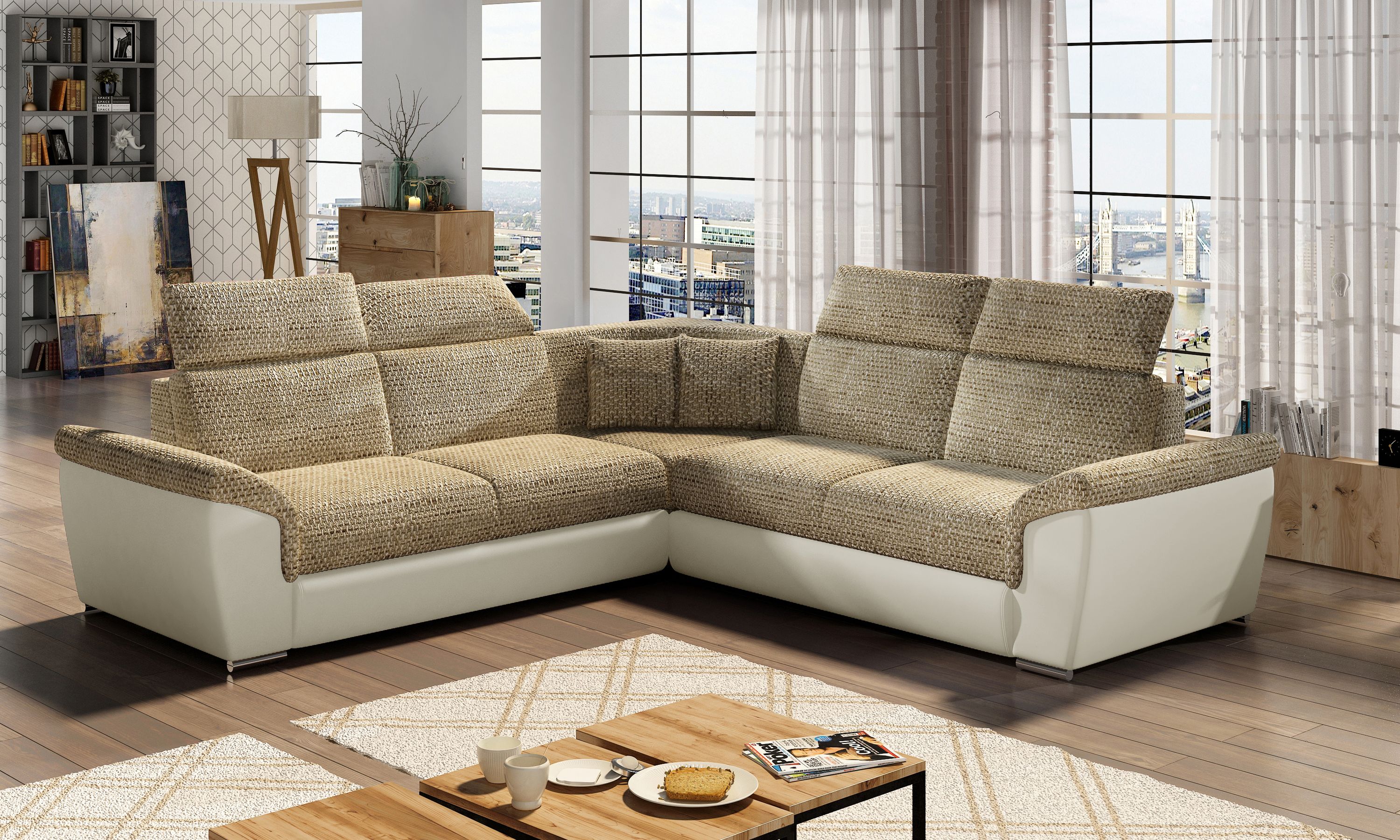 Beige/Elfenbein