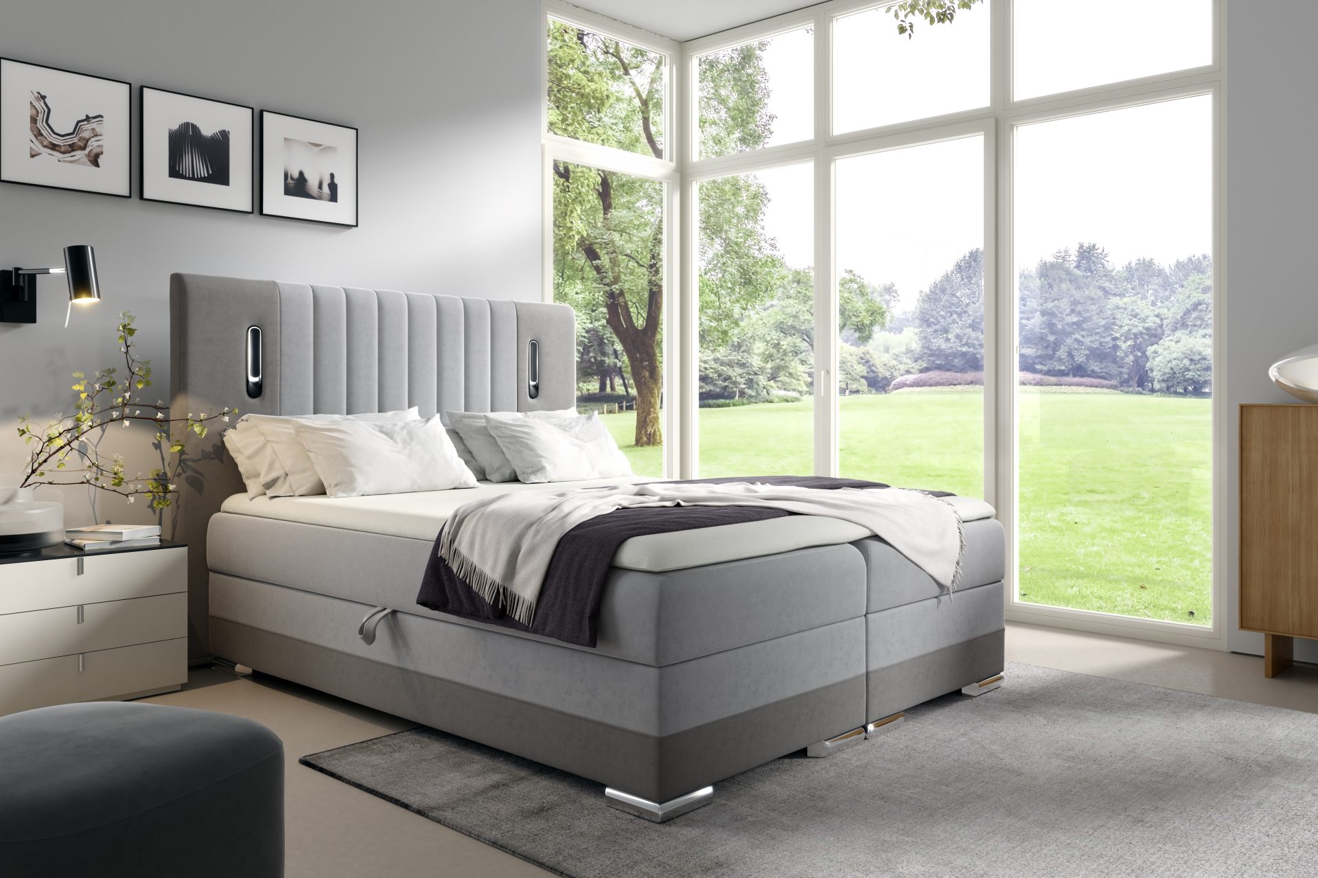 Silber + Grau