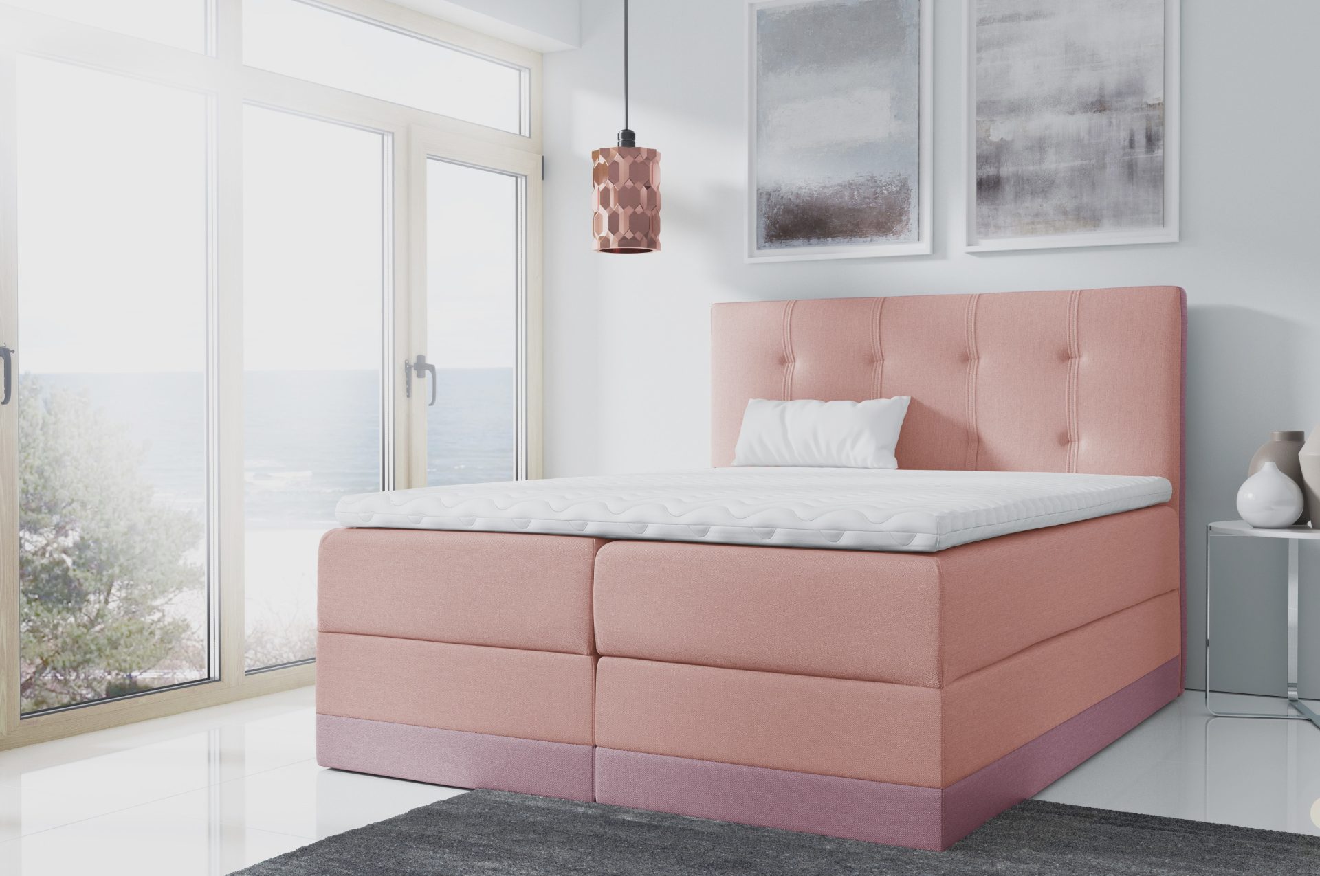 Pink + Violett
